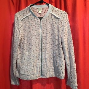 Lace Bomber Jacket!